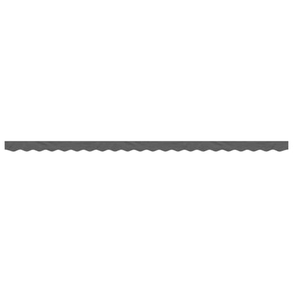 Replacement Fabric for Awning Valance Anthracite Stripe 5 m