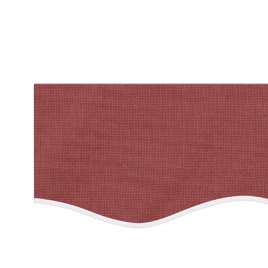 Replacement Fabric for Awning Valance Burgundy Stripe 4 m