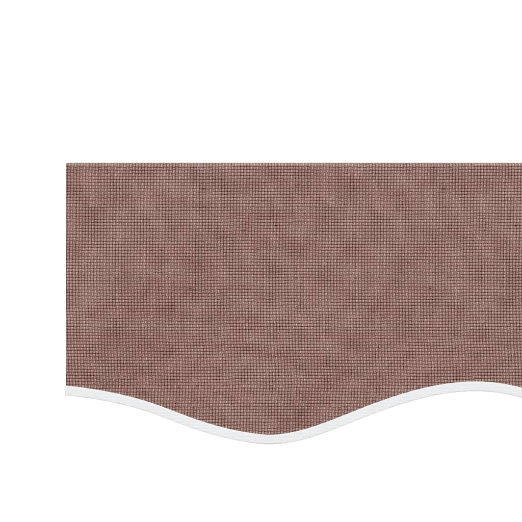 Replacement Fabric for Awning Valance Brown Stripe 3.5 m