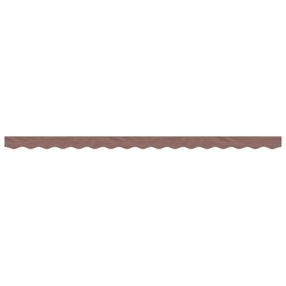 Replacement Fabric for Awning Valance Brown Stripe 4 m