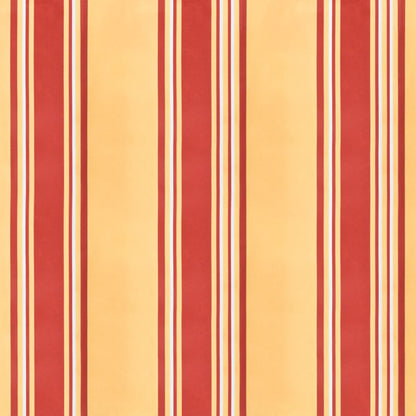 Replacement Fabric for Awning Valance Yellow and Orange Stripe 4.5 m