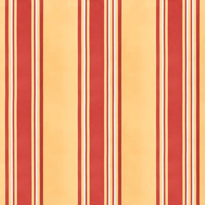 Replacement Fabric for Awning Valance Yellow and Orange Stripe 6 m