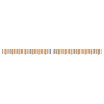 Replacement Fabric for Awning Valance Multicolour Stripe 3.5 m