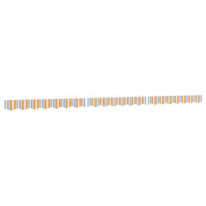 Replacement Fabric for Awning Valance Multicolour Stripe 5 m