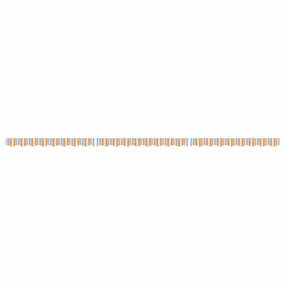 Replacement Fabric for Awning Valance Multicolour Stripe 6 m
