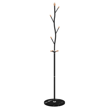 Coat Stand Black 177 cm Powder-coated Iron