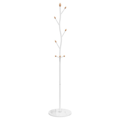 Coat Stand White 177 cm Powder-coated Iron