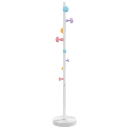 Coat Stand White 172 cm Powder-coated Iron