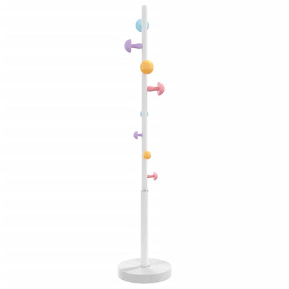 Coat Stand White 172 cm Powder-coated Iron