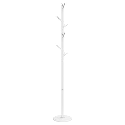 Coat Stand White 175 cm Powder-coated Iron