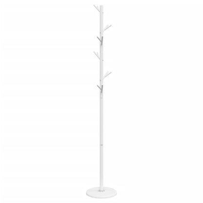 Coat Stand White 175 cm Powder-coated Iron