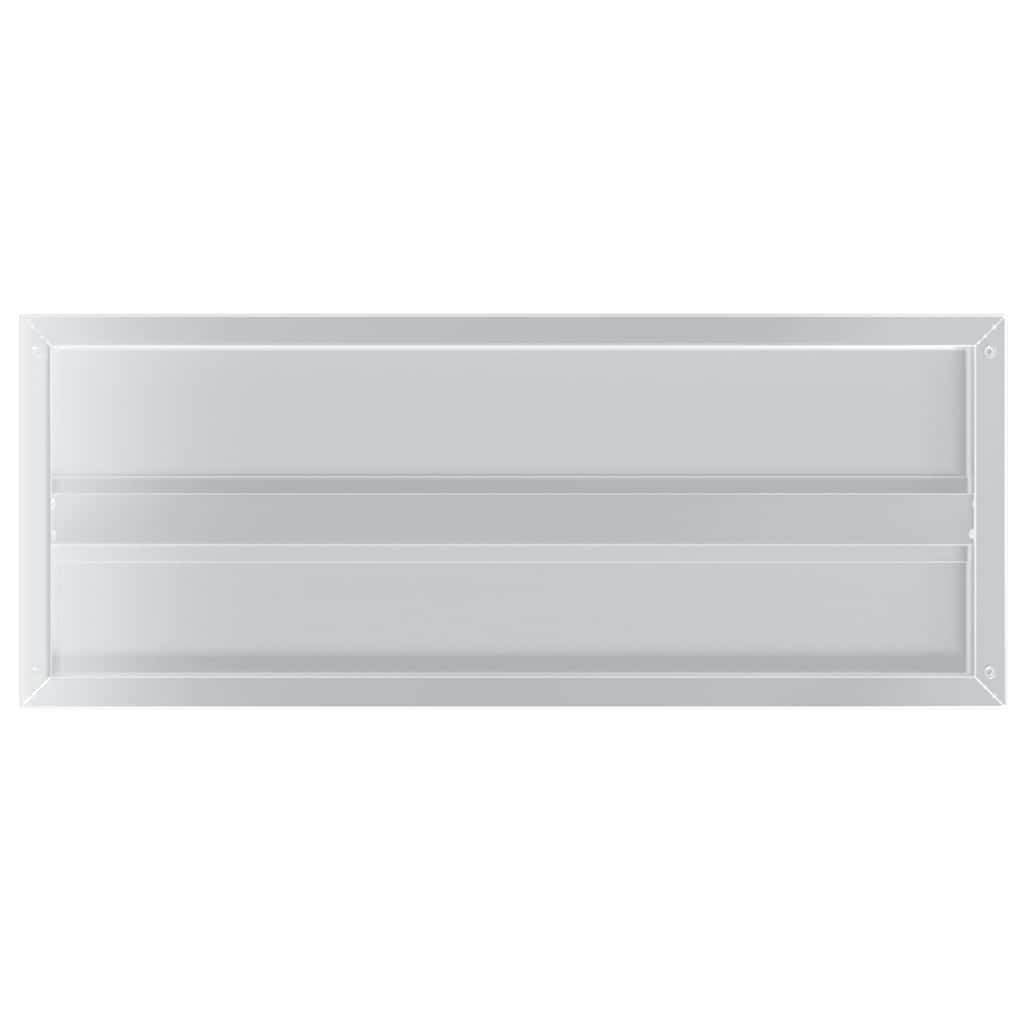 Wall Shelves 2 pcs 75x30 cm Silver Stainless Steel