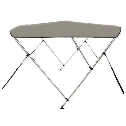 3-bow Bimini Top Grey 183x180x137 cm