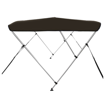 3-bow Bimini Top Black 183x180x137 cm