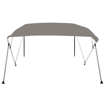 4-bow Bimini Top Grey 243x210x137 cm
