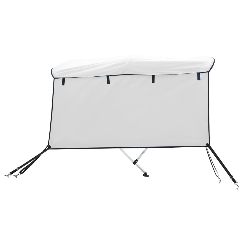 3-bow Bimini Top with Sidewalls 183x(185-198)x137 cm