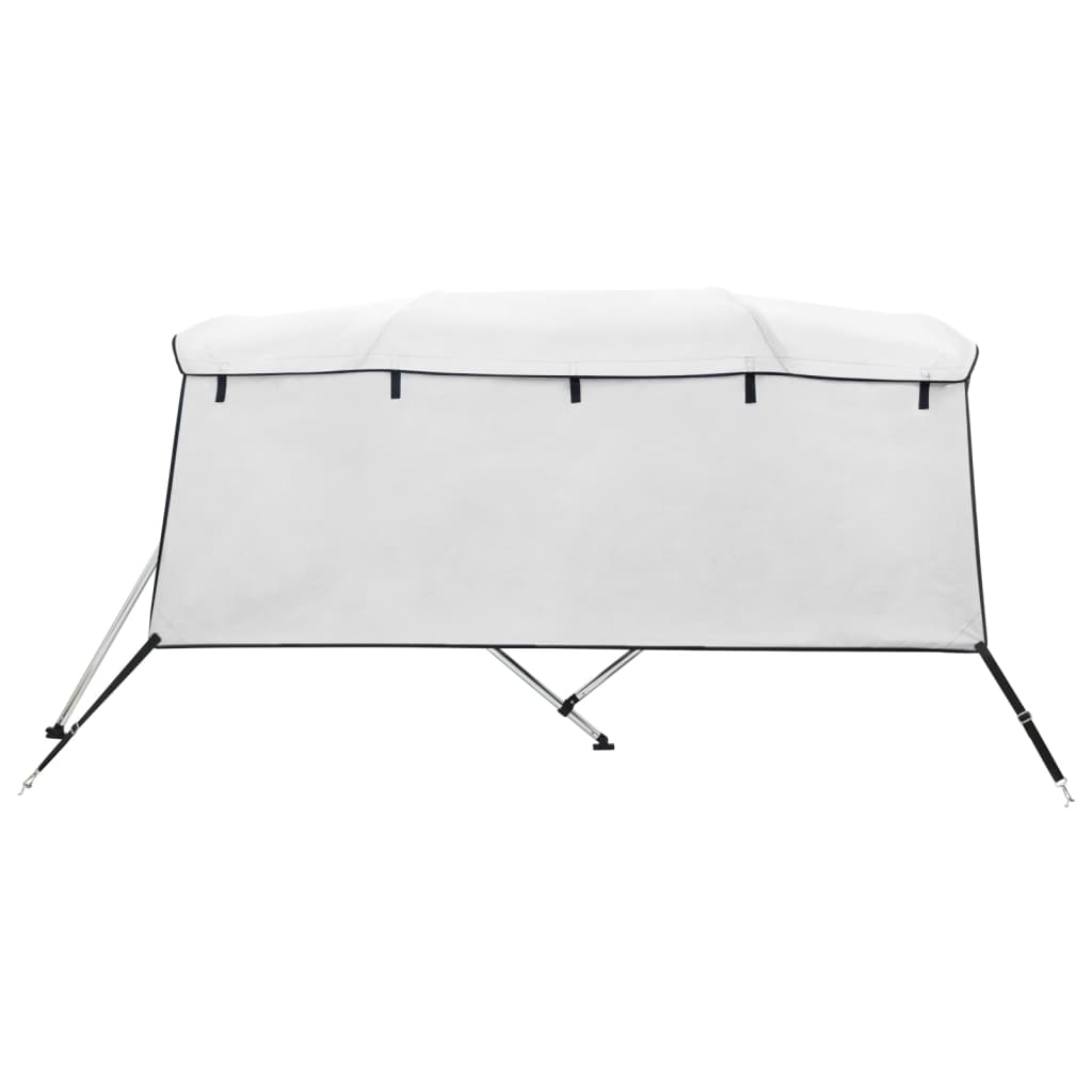 4-bow Bimini Top with Sidewalls 243x(170-182)x137 cm