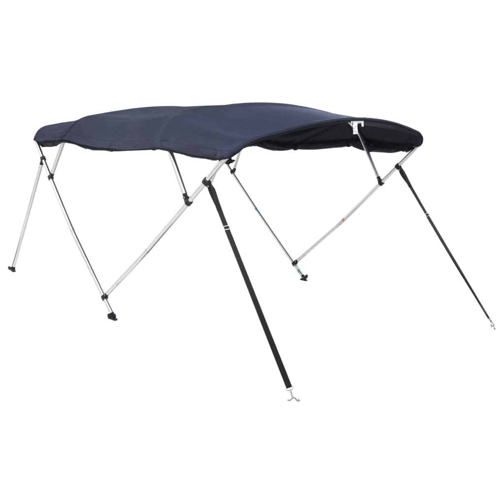 4-bow Bimini Top with Sidewalls 243x(230-244)x137 cm