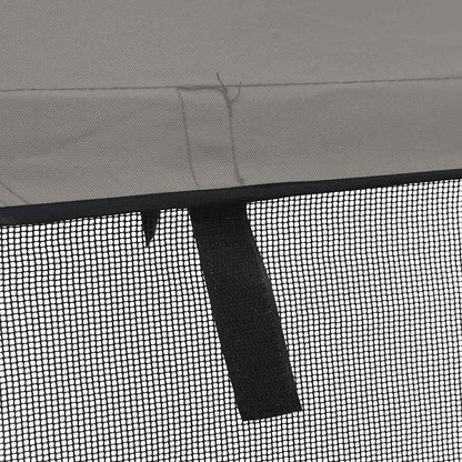 3-bow Bimini Top with Mesh Sidewalls 183x(185-198)x137 cm