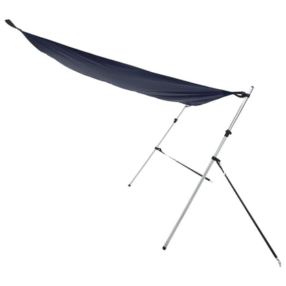T-Top Shade Extension Navy Blue 170x208x(115-183) cm