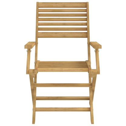 Folding Chairs 8 pcs 54,5x61,5x86,5 cm Solid Wood Acacia
