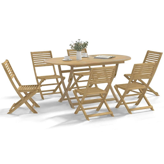 Folding Chairs 6 pcs 48,5x61,5x87 cm Solid Wood Acacia