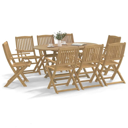 Folding Garden Chairs 8 pcs 54x61x88 cm Solid Wood Acacia