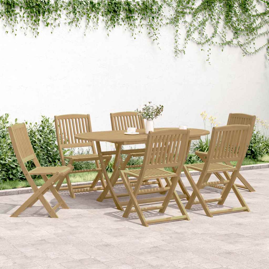 Folding Garden Chairs 6 pcs 44x50x88 cm Solid Wood Acacia