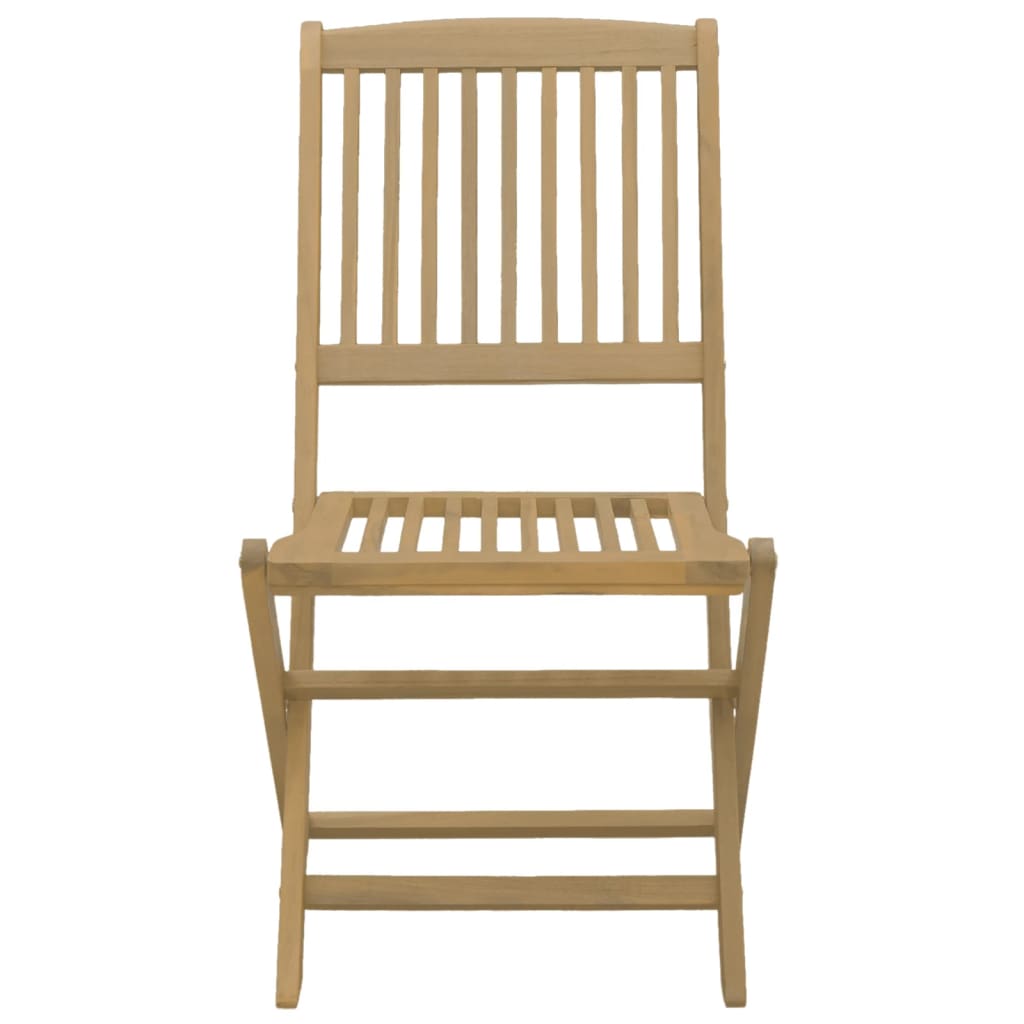 5 Piece Garden Dining Set Solid Wood Acacia