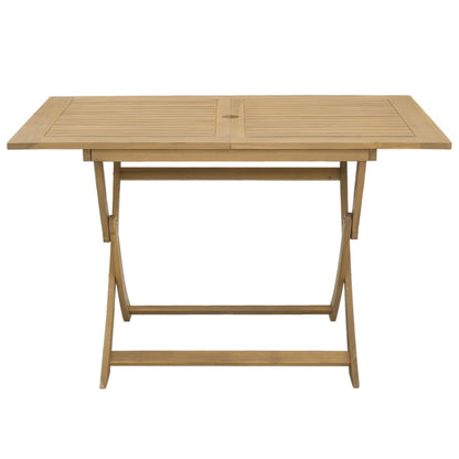 5 Piece Garden Dining Set Solid Wood Acacia