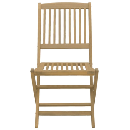 9 Piece Garden Dining Set Solid Wood Acacia