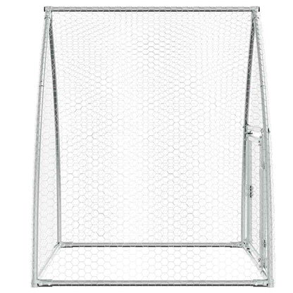 Chicken Cage Silver 100x105x120 cm Galvanised Steel