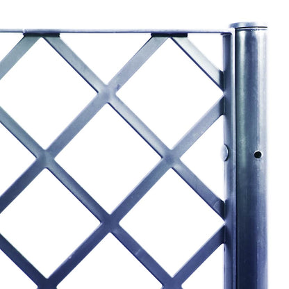 Garden Planter with Trellis Blue Grey 160x160x140 cm PP