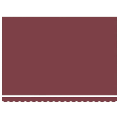 Manual Retractable Awning with LED Burgundy 450x300 cm