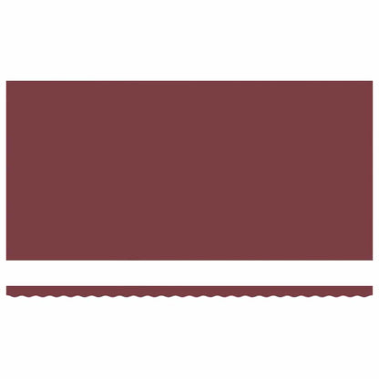 Manual Retractable Awning with LED Burgundy 600x300 cm