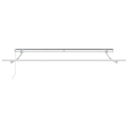 Manual Retractable Awning Burgundy 300x250 cm