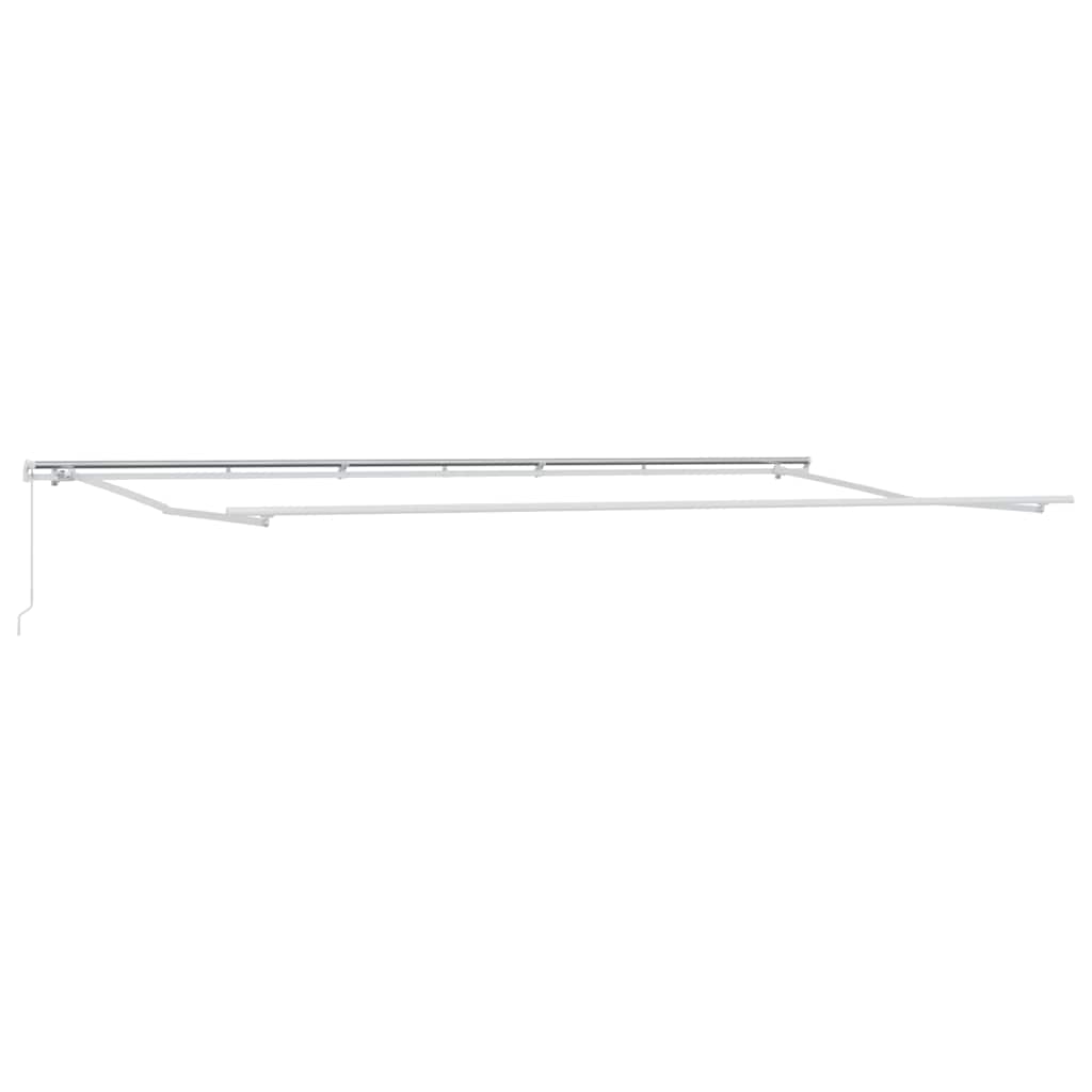 Manual Retractable Awning Brown 600x300 cm