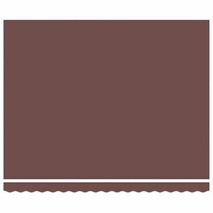 Manual Retractable Awning Brown 400x300 cm