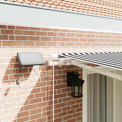 Retractable Awning | Anthracite, White