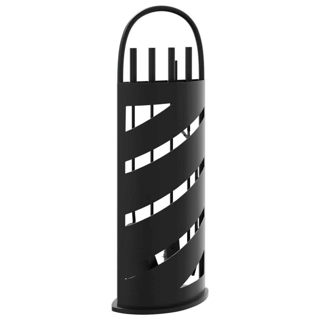 5 Piece Fireplace Tool Set 23x15x66 cm Steel