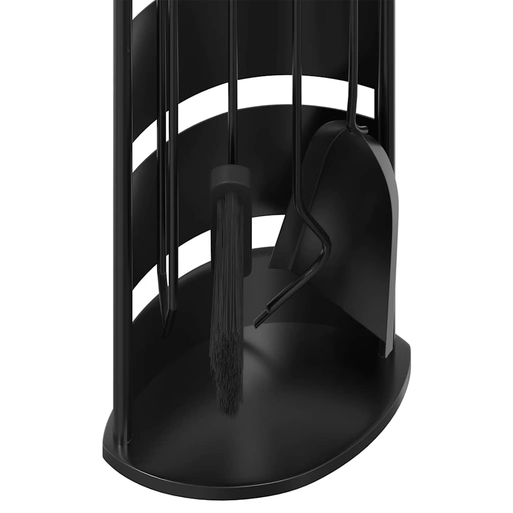 5 Piece Fireplace Tool Set 23x15x66 cm Steel