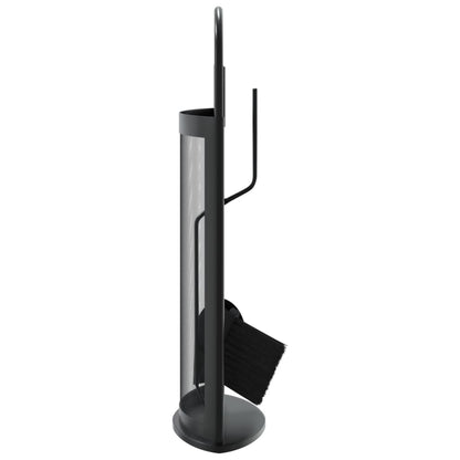 5 Piece Fireplace Tool Set 23x15x66 cm Steel