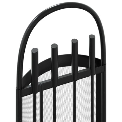 5 Piece Fireplace Tool Set 23x15x66 cm Steel