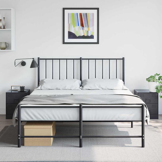Bedside Cabinets 2 pcs Black 34,5x39x44 cm Steel