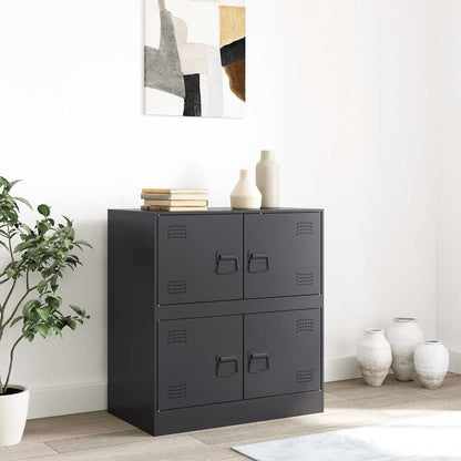 Sideboard | Black | Cold-rolled Steel | Medium | Sideboard | Rectangular