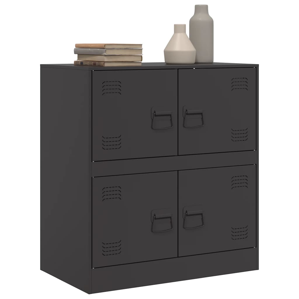 Sideboard | Black | Cold-rolled Steel | Medium | Sideboard | Rectangular