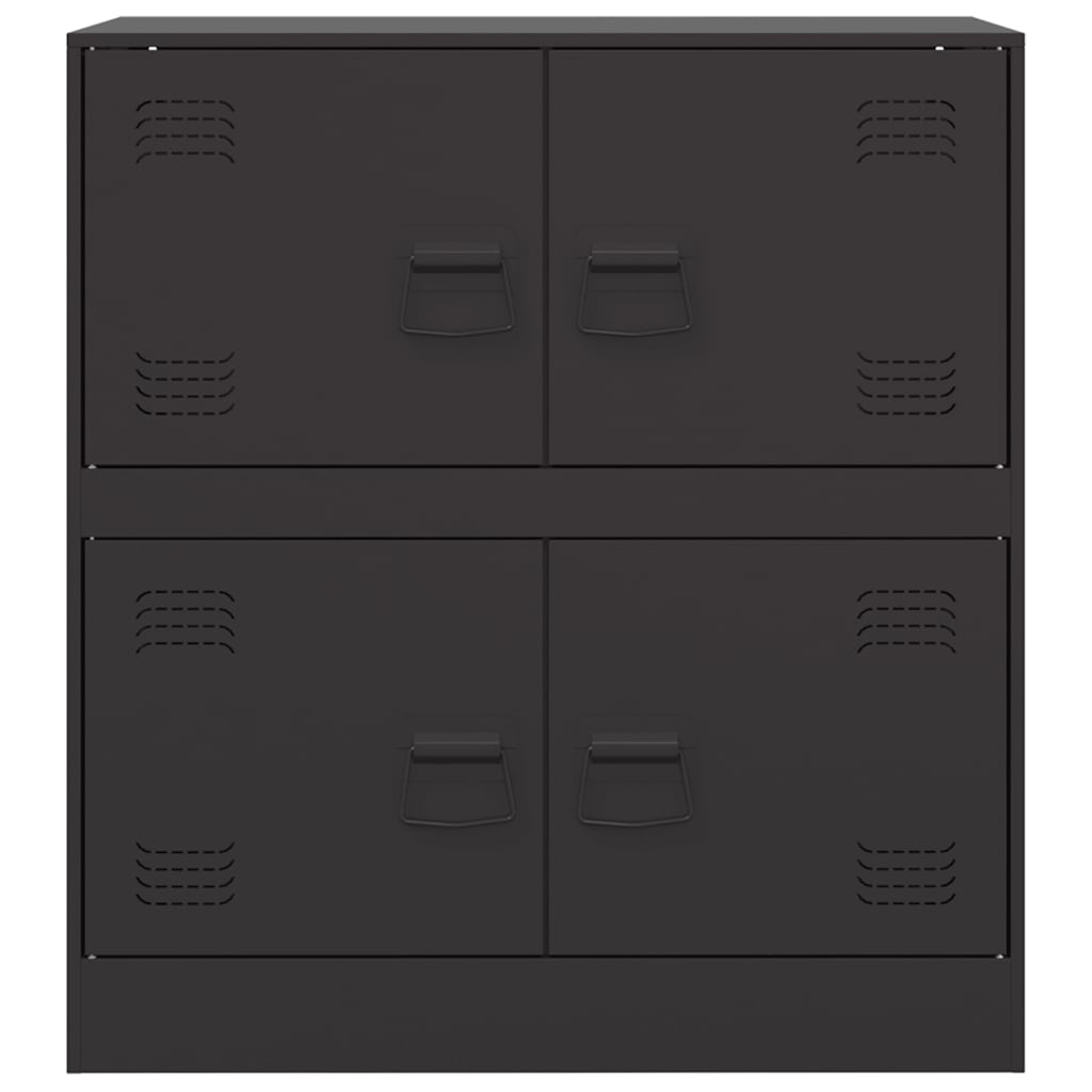 Sideboard | Black | Cold-rolled Steel | Medium | Sideboard | Rectangular