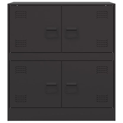 Sideboard | Black | Cold-rolled Steel | Medium | Sideboard | Rectangular