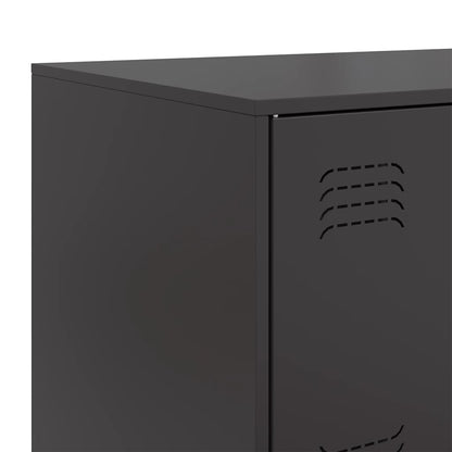 Sideboard | Black | Cold-rolled Steel | Medium | Sideboard | Rectangular
