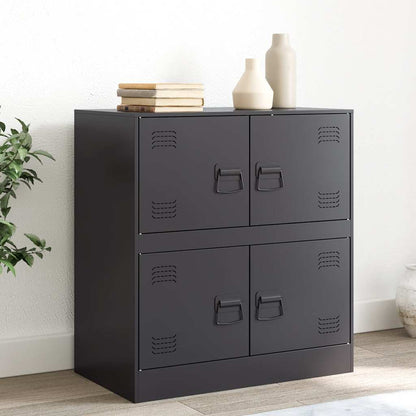 Sideboard | Black | Cold-rolled Steel | Medium | Sideboard | Rectangular